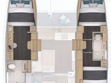 Noleggio a Álimos – Lagoon Lagoon 38 - 3 + 2 cab. su SamBoat