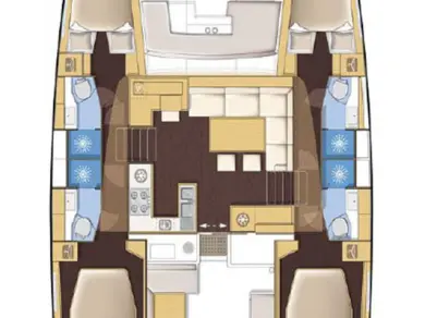 Noleggio a Álimos – Lagoon Lagoon 450 F su SamBoat