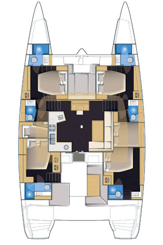 Noleggio Catamarano a Álimos – Lagoon Lagoon 52 F