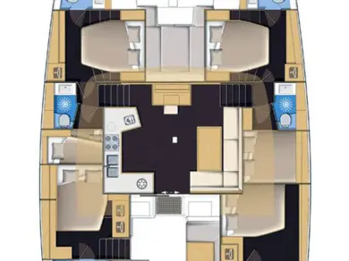 Noleggio Catamarano a Álimos – Lagoon Lagoon 52 F