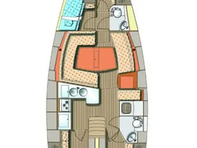 Elan Impression 45 da affittare a  Zaravecchia (Biograd)