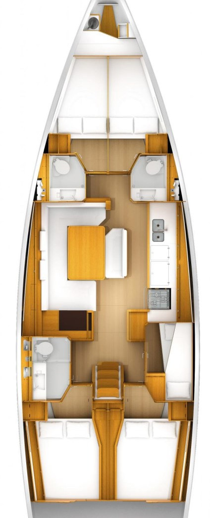 Jeanneau Sun Odyssey 519 da affittare a  Castelli