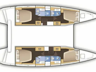 Noleggio Catamarano Lagoon con patente nautica