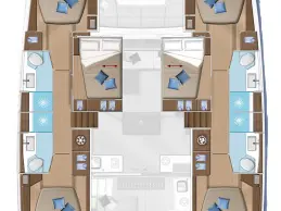 Noleggio Catamarano a Álimos – Lagoon Lagoon 50