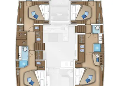 Noleggio a Gouviá – Lagoon Lagoon 55 su SamBoat