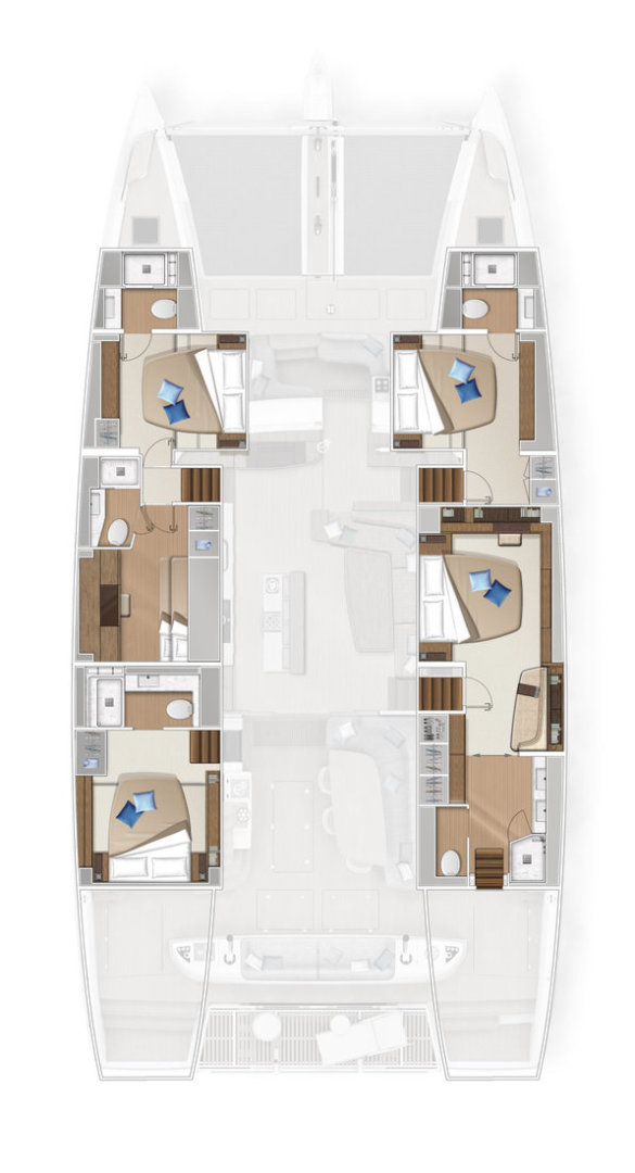 Noleggio Catamarano a Álimos – Lagoon Lagoon Sixty 5