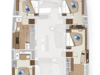 Noleggio Catamarano a Álimos – Lagoon Lagoon Sixty 5