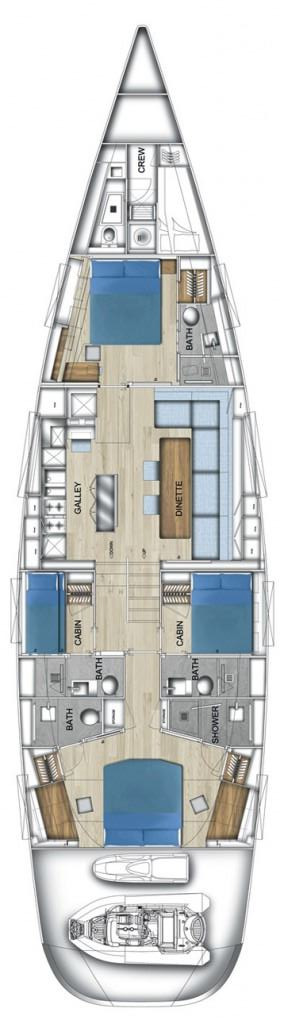 Noleggio Barca a vela con o senza skipper Admiral Yachts a Álimos