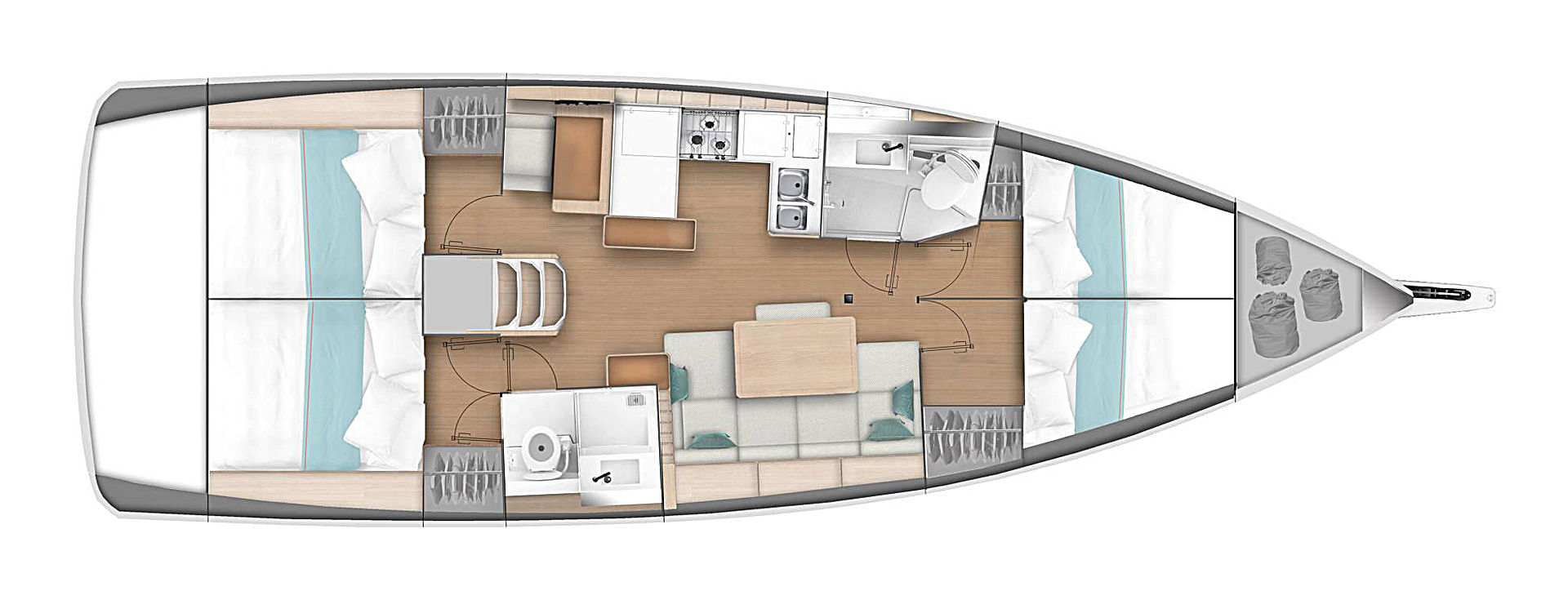 Noleggio barche Zaravecchia (Biograd) economico Sun Odyssey 440
