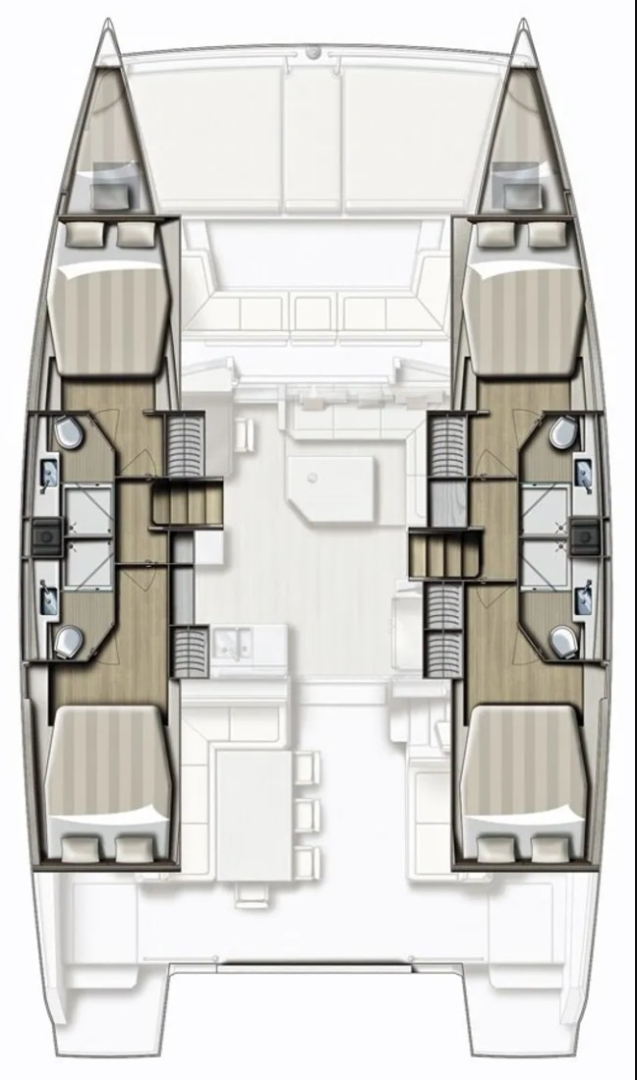 Noleggio Catamarano Bali con patente nautica