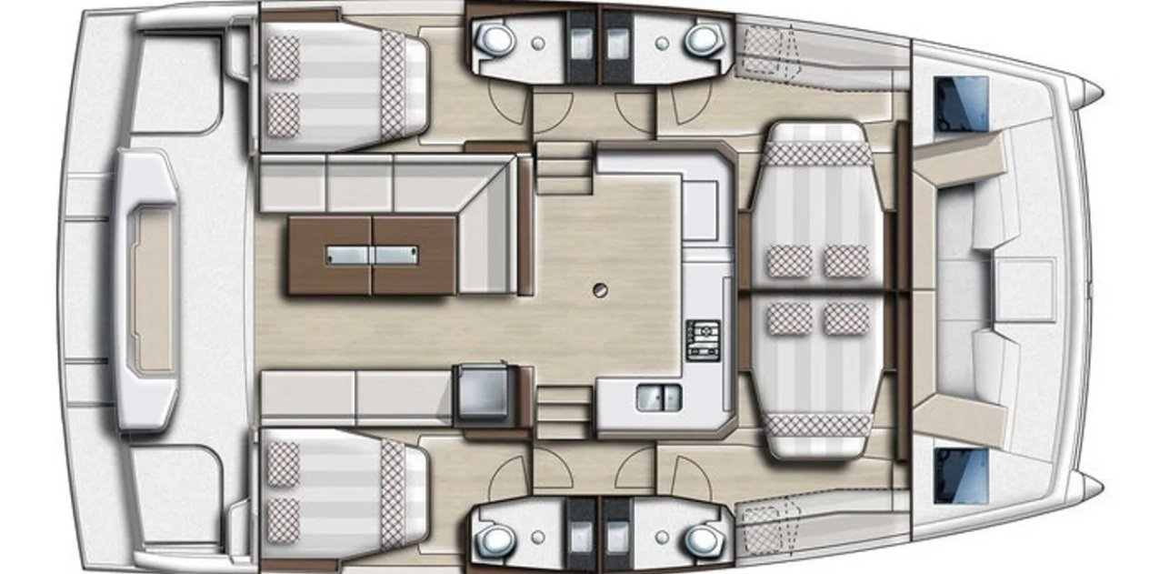 Catamarano a noleggio a Ligia al miglior prezzo