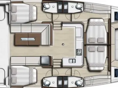 Catamarano a noleggio a Ligia al miglior prezzo