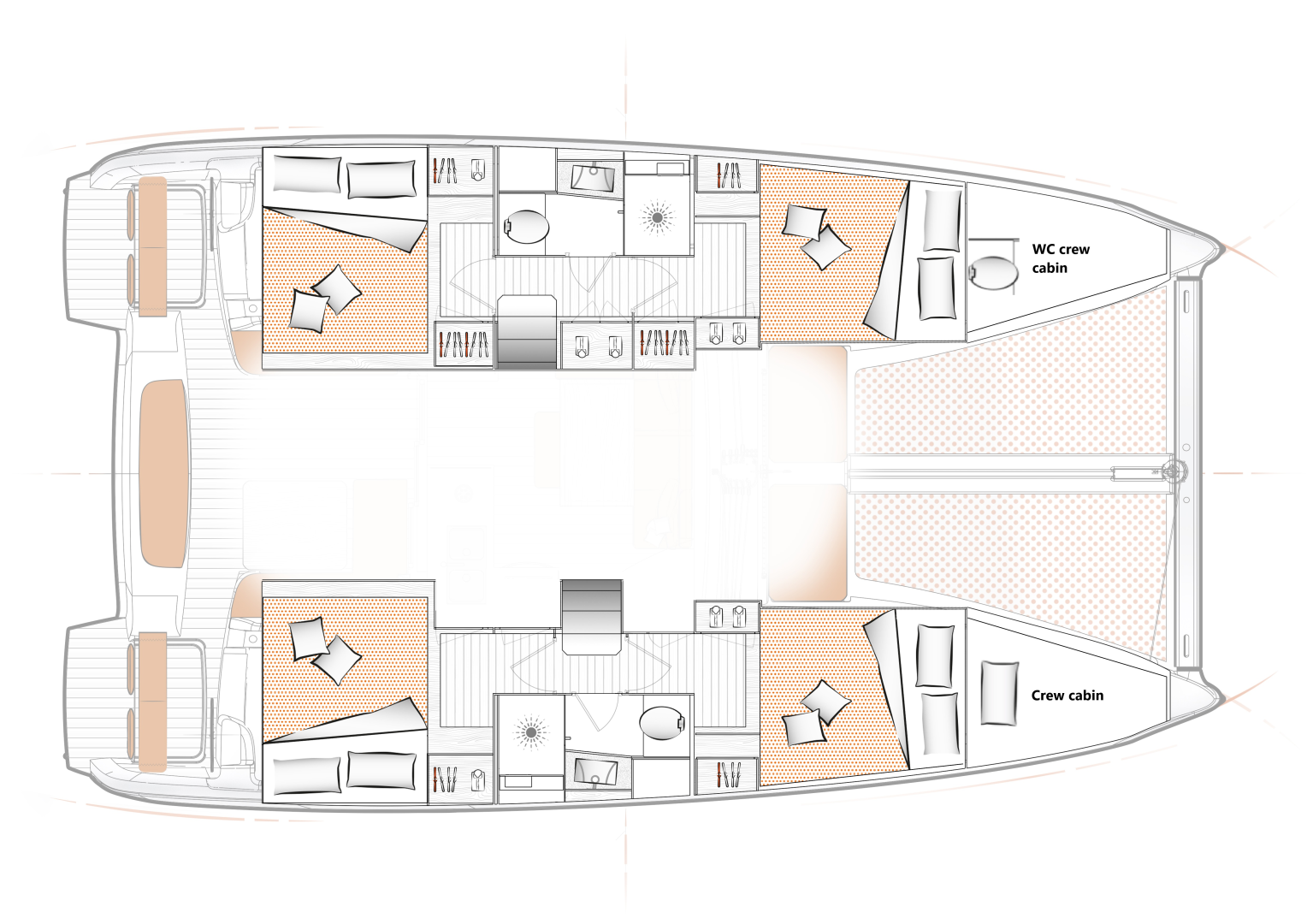 Noleggio Catamarano a Ligia – Excess Excess 11