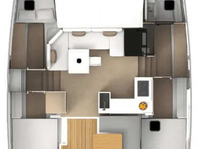 Noleggio Catamarano con o senza skipper Aventura a Zaravecchia (Biograd)