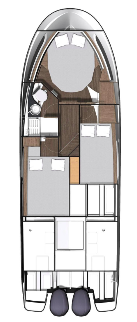 Noleggio a Zaravecchia (Biograd) – Jeanneau Merry Fisher 1095 su SamBoat