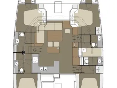Noleggio barche Primošten economico Dufour Catamarans 48 Sail