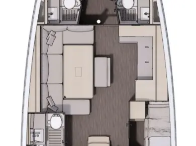 Noleggio Barca a vela con o senza skipper Dufour a Trogir