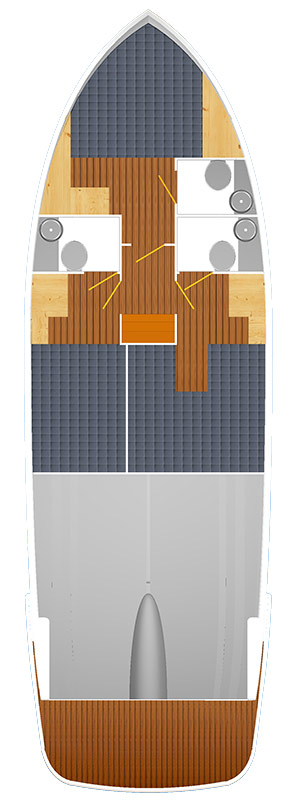 Noleggiare una Cobra Yachts Futura 40 Grand Horizon a Sebenico