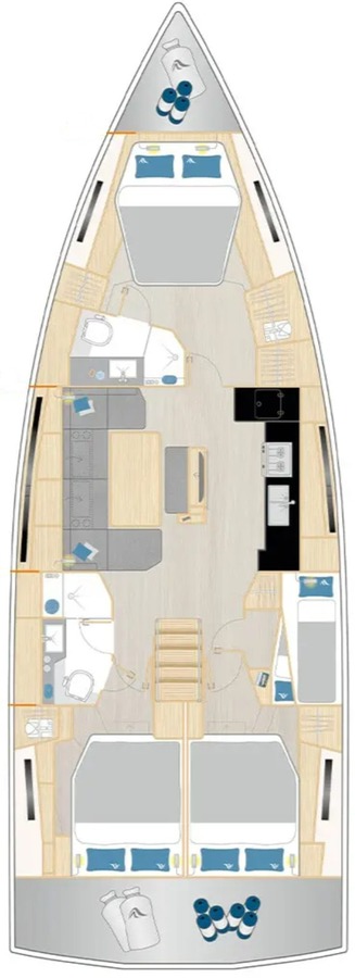 Noleggiare una Hanse Hanse 460 a Pomer