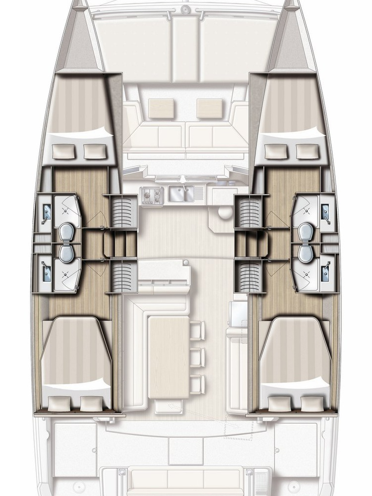 Noleggio barche Lefkáda economico Bali 4.1
