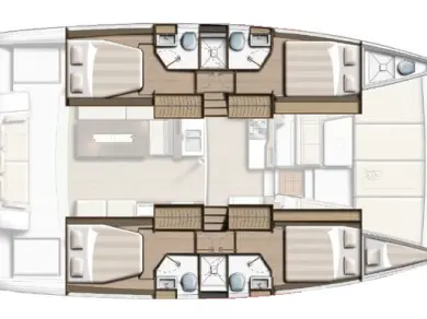 Noleggio barche Pálairos economico Bali 4.2