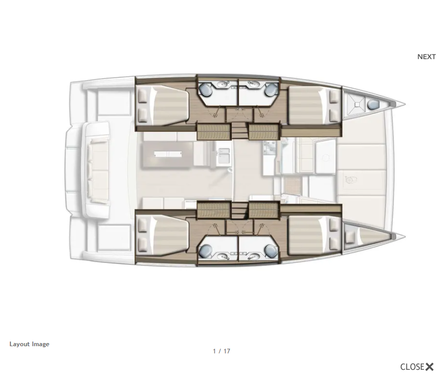 Noleggio Catamarano a Nikiána – Bali Bali 4.2
