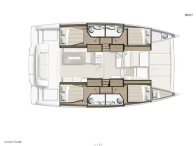 Noleggio Catamarano a Nikiána – Bali Bali 4.2