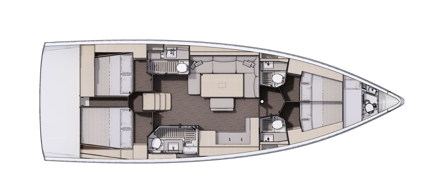 Noleggio barche Lefkáda economico Dufour 470