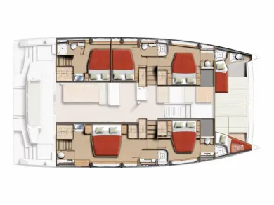 Noleggiare una Bali Bali 5.2 - 5 + 2 cab. a Castelli