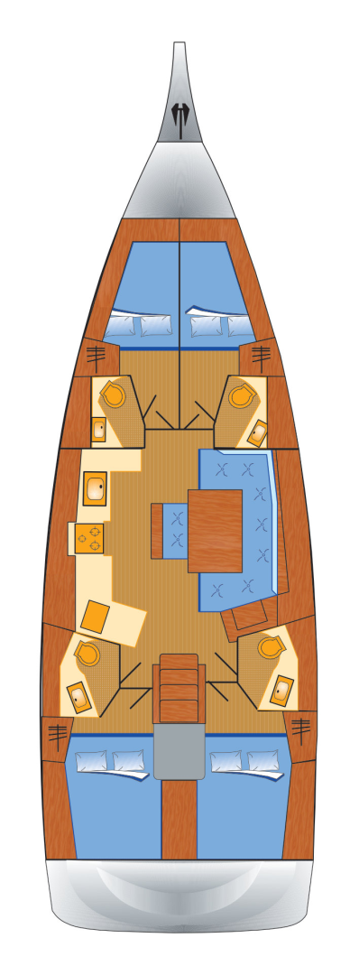 Noleggio a Can Pastilla – Bénéteau Oceanis 46.1 su SamBoat