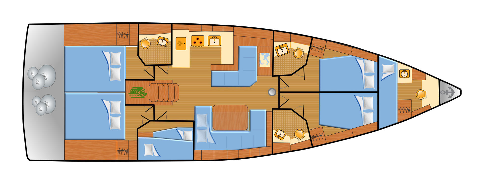 Noleggio barche Palma de Maiorca economico Oceanis 51.1
