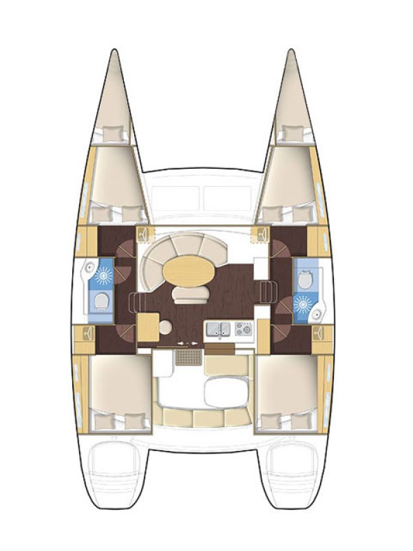 Catamarano a noleggio a Komolac al miglior prezzo