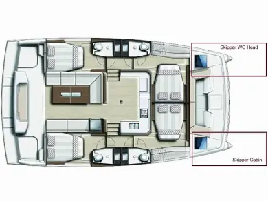 Noleggio Catamarano a Lefkáda – Bali Bali Catspace Voile