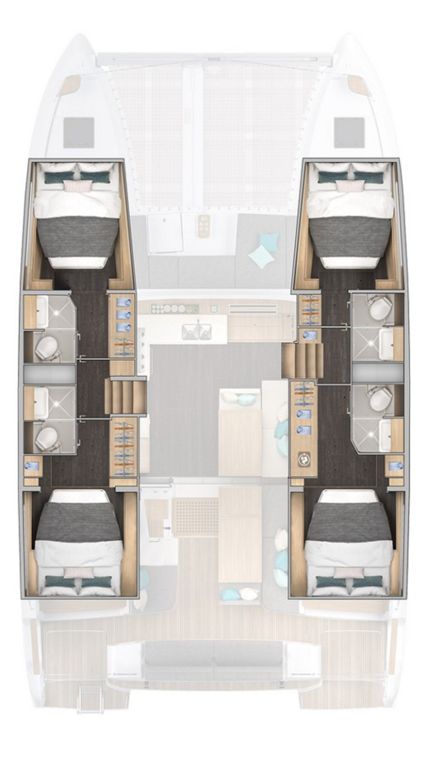 Noleggio barche Benítses economico Lagoon 43