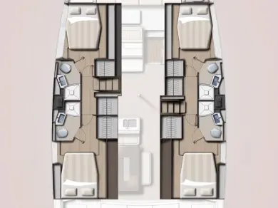Noleggio Catamarano a Göcek – Bali Bali 4.6