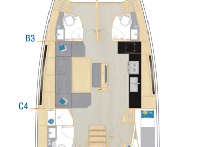 Noleggio Barca a vela Hanse con patente nautica