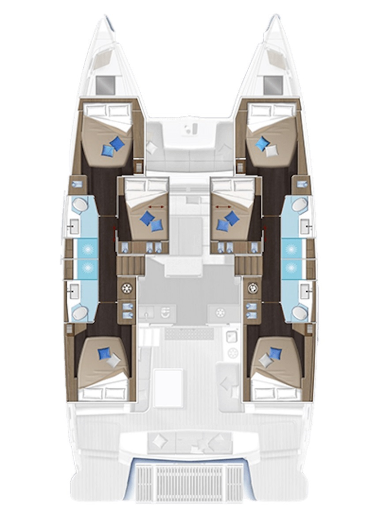 Catamarano a noleggio a Trogir al miglior prezzo