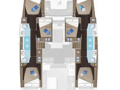 Catamarano a noleggio a Trogir al miglior prezzo