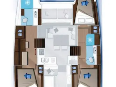 Noleggiare una Lagoon Lagoon 40 a Bossoglina