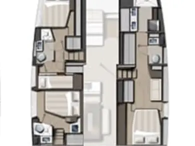 Noleggio Catamarano con o senza skipper Bali a Seget Donji