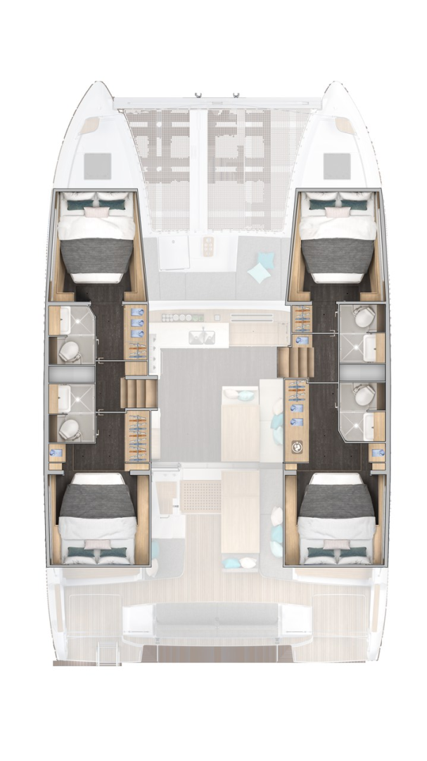 Lagoon Lagoon 43 da affittare a  Seget Donji