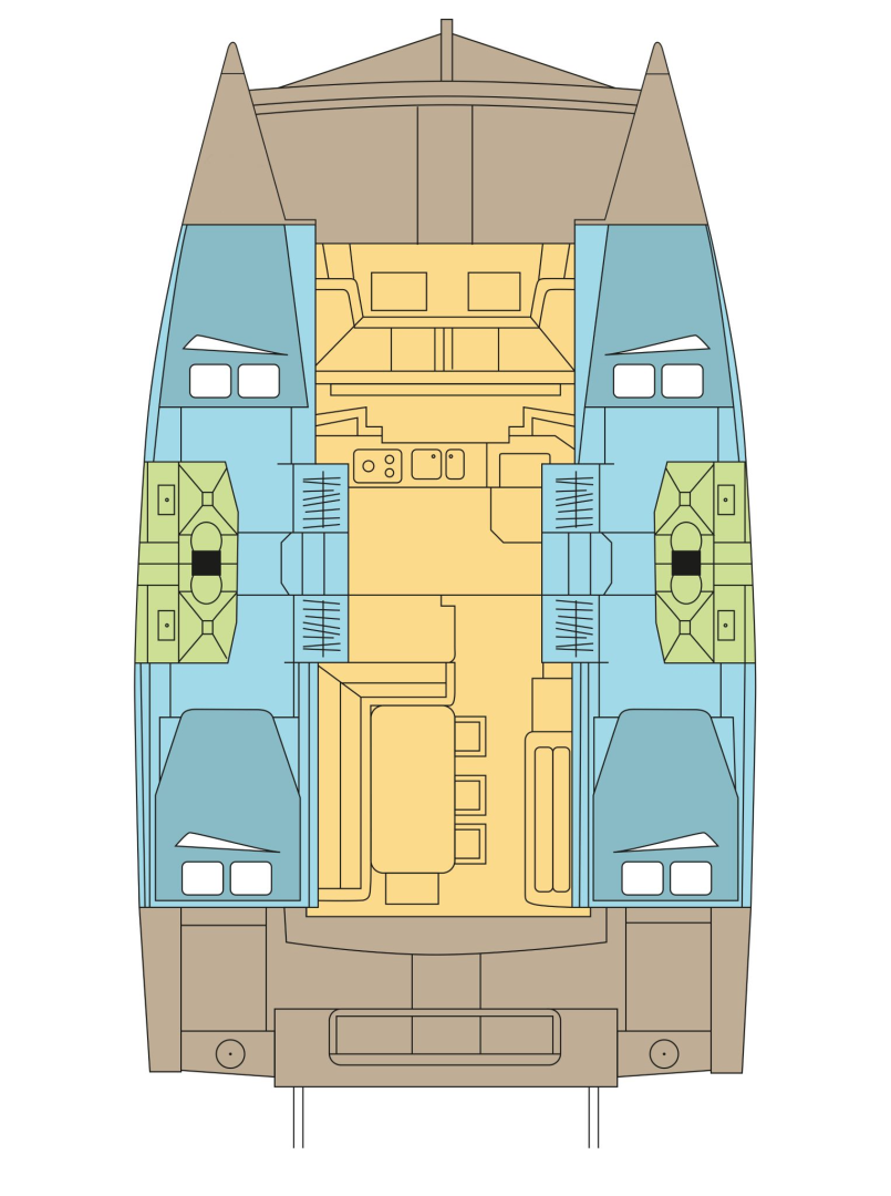 Noleggio barche Bali Bali 4.1 a Le Marin su Samboat