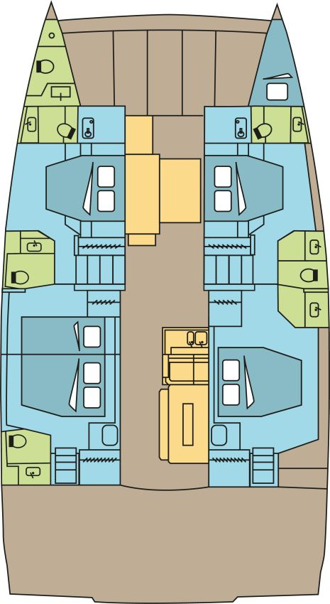 Noleggio Catamarano a Praslin Island – Bali Bali 4.8