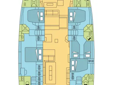 Noleggio Catamarano Bali con patente nautica