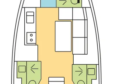 Dufour Dufour 390 GL da affittare a  Saint-Mandrier-sur-Mer