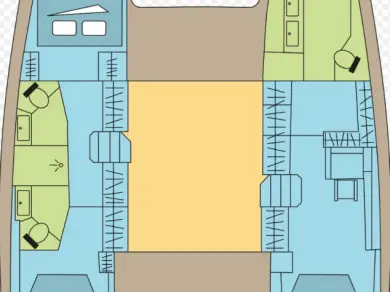 Noleggio Catamarano Excess con patente nautica