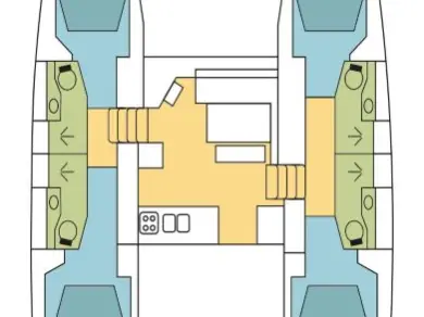 Noleggio Catamarano a Parham Town – Lagoon Lagoon 46
