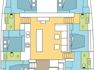 Noleggio Catamarano a Raiatea Island – Lagoon Lagoon 620