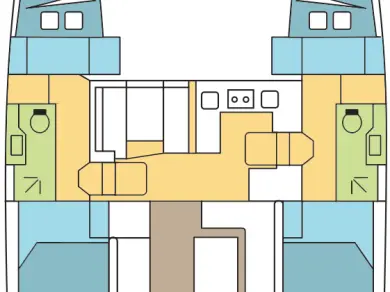 Nautitech Nautitech 40 da affittare a  Anse Marcel