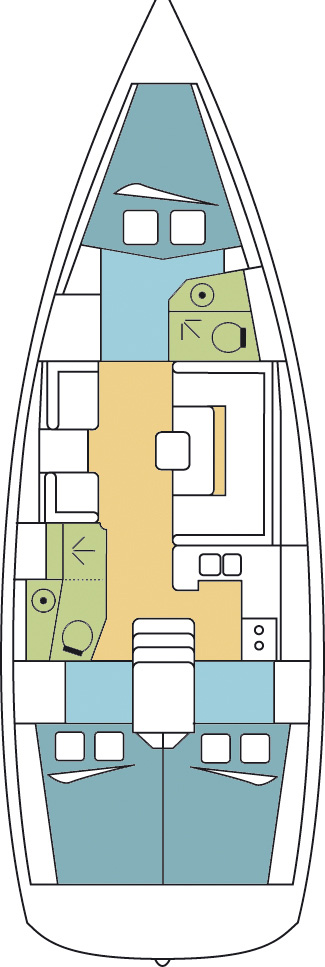 Noleggio barche Jeanneau Sun Odyssey 419 a Praslin Island su Samboat